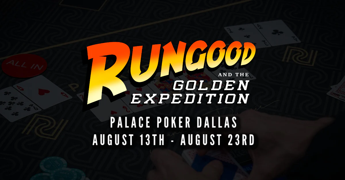 RGPS Golden Expedition is Coming to Palace Poker in Dallas