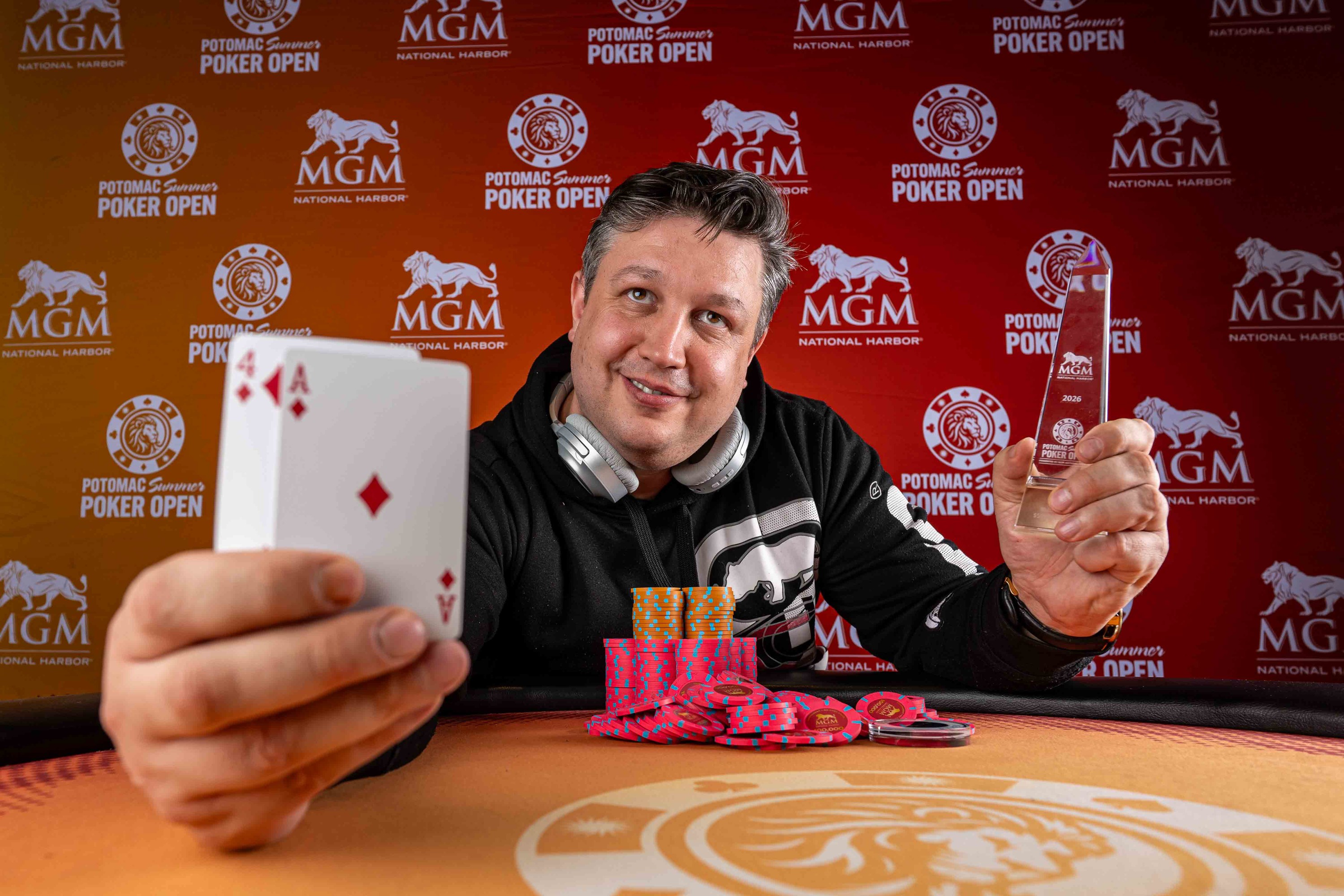 'My Mind Hurts': Longtime Grinder Wins $156,190 at Potomac Summer Poker Open