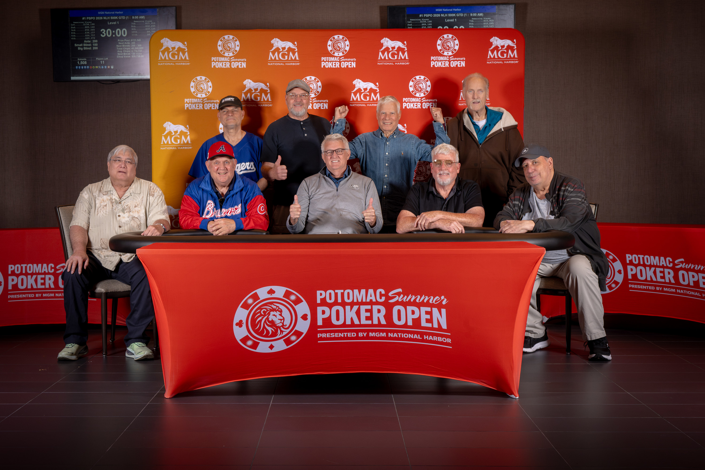Entire Final Table Chops Super Seniors Event