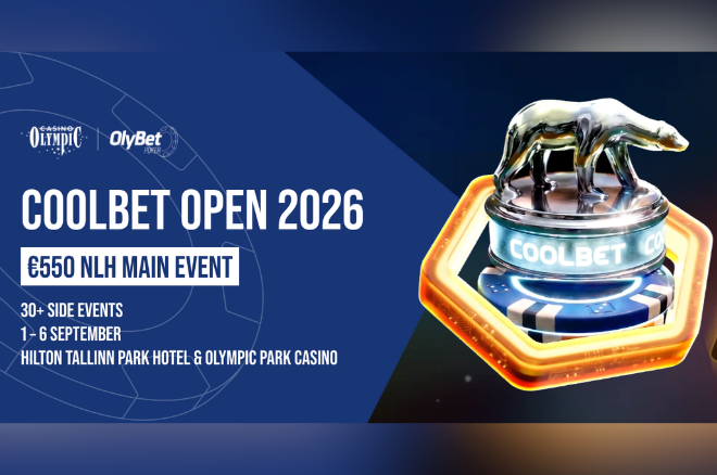 Olybet Poker מארחת את טורניר Coolbet Open בטאלין