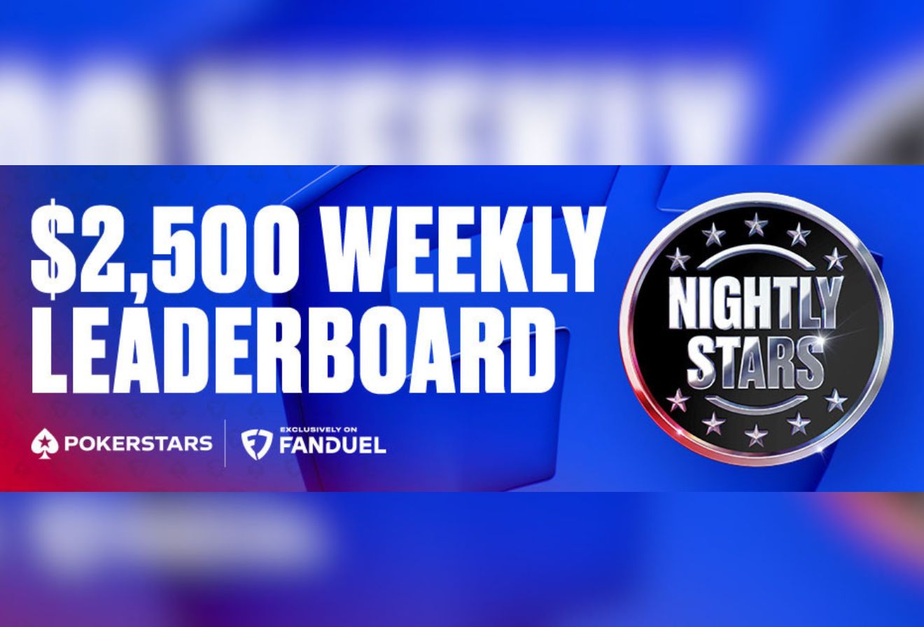 PokerStars on FanDuel Players Can Compete for Nightly Stars Leaderboard Prizes