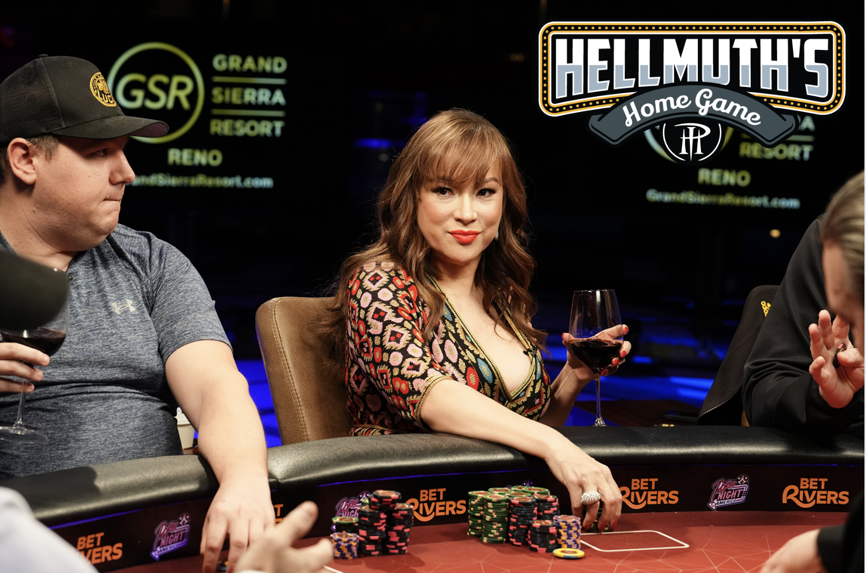 Jennifer Tilly Continues to Roll Over Competition on Hellmuth's Home Game