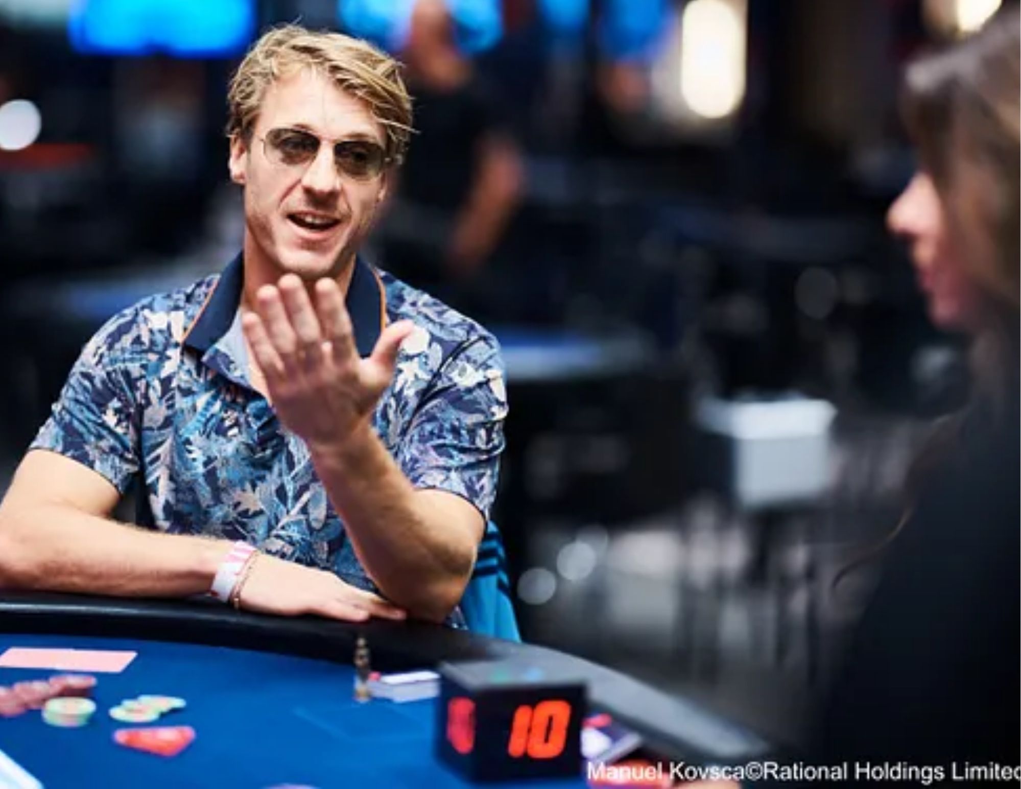 EPT Barcelona 2026 Main Eventでロイヤルフラッシュを完成させたルーカス・ファン・エーデンさん