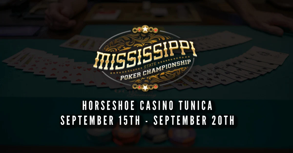 RGPS Mississippi Poker Championship in Tunica Starts September 15