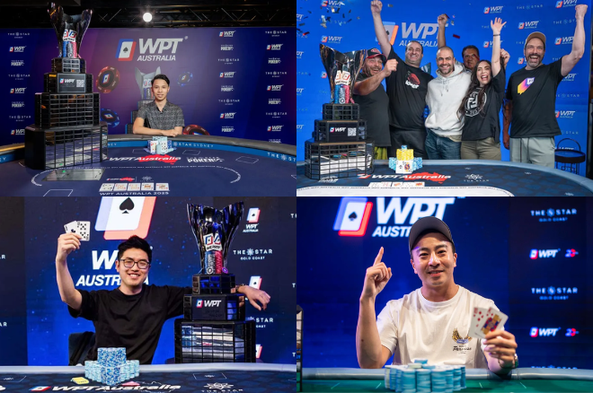 Who's Next? Meet the Last Four Players to Win WPT Australia