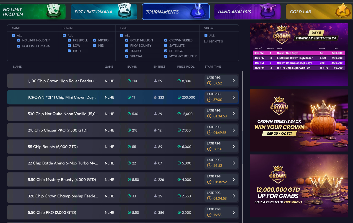 인기 온라인 포커 사이트 ClubWPT Gold, 네바다 주에서 철수