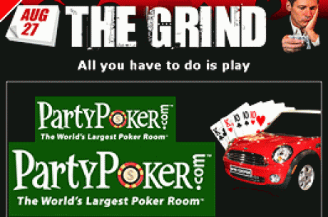 Party Poker – Ganhe Mini Cooper S Convertível– Seja &quot;The Grind&quot;