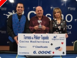 Luis Perdiguero se impone en el torneo de tapado del casino de Villajoyosa