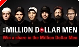 La promoción de PokerStars \&quot;Million Dollar Men\&quot; te ofrece compartir las ganancias