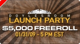 DoylesRoom Festeja Lançamento do Novo Software com Freeroll de $5,000!