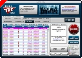 Poker en ligne - Full Tilt Sunday $750,000 Guarantee : 'SteveyMoney' plus gros vainqueur du...