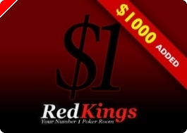 Tournois RedKings Poker - Exclu: tournois à 1.000$ de prix ajoutés