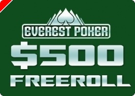 Everest Poker : tournoi Pokernews freeroll du samedi 500$