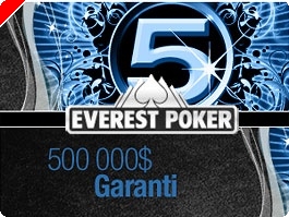Everest Poker : satellites Steps pour un tournoi 500.000$ garantis à Vegas