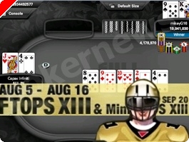 Full Tilt Poker FTOPS XIII Event #8 : 177.419,38$ pour 'mickeyG16'