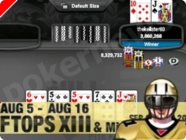Full Tilt Poker FTOPS XIII Event #20 : 'thekellster89' encaisse 96.057,20$