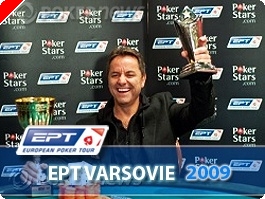 PokerStars EPT Varsovie 2009 : Christophe Benzimra champion
