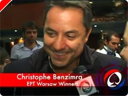 Vidéo Poker : Interview de Christophe Benzimra, champion EPT Varsovie