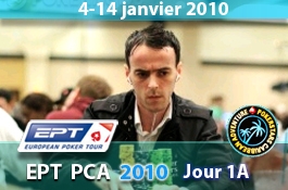 EPT Poker Stars PCA 2010 - Jour 1A : Bentley met le turbo