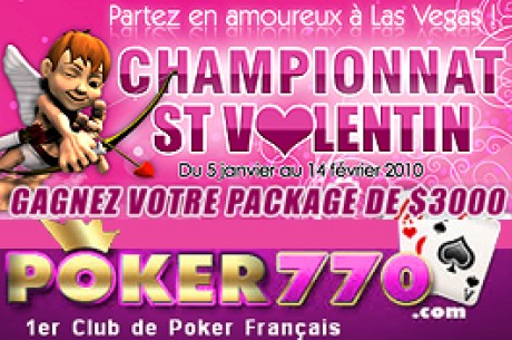 Poker770 vous offre une semaine à Vegas pour la Saint-Valentin