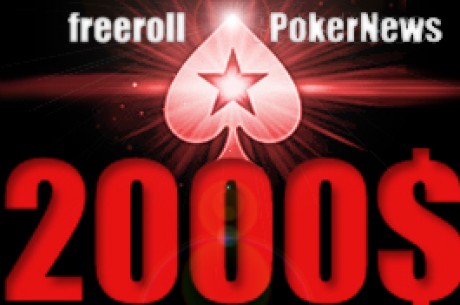 Freerolls Pokenews : 2.000$ gratuits sur Pokerstars