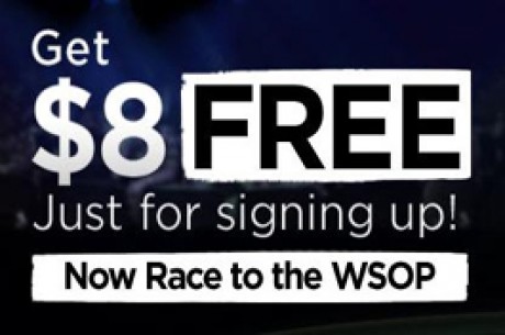Free $8 with 888 Poker: Time is Running Out