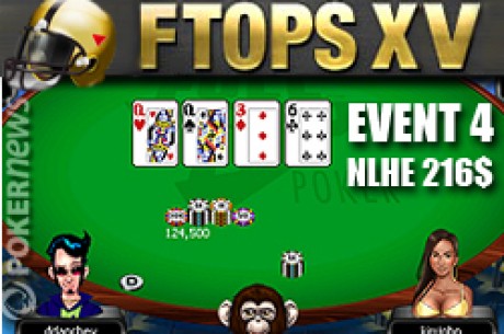 ‘ddanchev’ a remporté Le tournoi Event #4 NLHE (1 Rebuy 1 Addon) à 216$ des FTOPS Full Tilt Online Poker Series (FTOPS) XV.