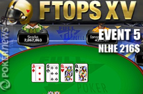 Full Tilt Poker FTOPS XV Event 5 : 'Bbuddy4brkfst' médaille d'or