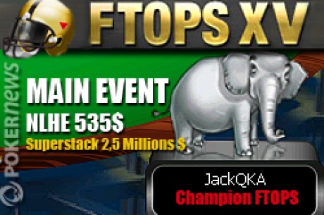 Dimanche 21 février, sept joueurs se sont partagés en finale le prizepool du Main Event à 535$ des Full Tilt Poker FTOPS XV.