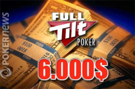 Full Tilt Poker : 6.000$ de tournois freerolls PokerNews