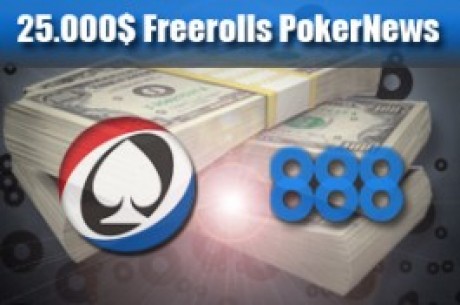 888 Poker : 25.000$ de freerolls en mai, dont un package pour le Main Event des WSOP
