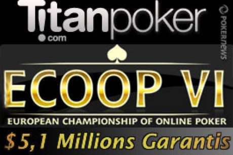 Titan Poker Mini ECOOP VI : Prizepools garantis dans la série de tournois online à petits buy-ins du réseau iPoker.