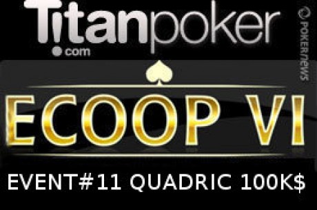 Stephan "MrGERIN1" Gerin atteint une table finale sur quatre (ECOOP#11 Quadric Tournament)