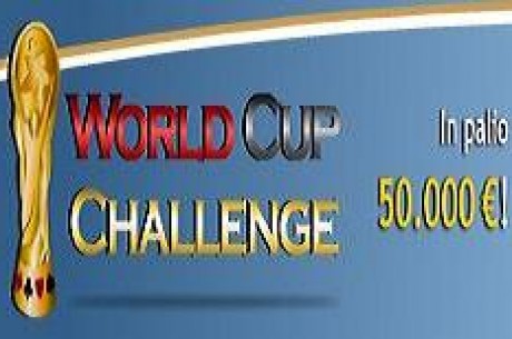 Partecipa ai Mondiali anche tu con la World Cup Challenge di Sisal Poker!