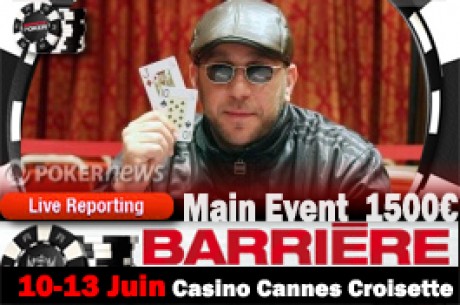 Main Event Barrière Cannes : Frank Bedrossian champion (50.000€)