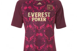 Everest Poker s'affiche sur les maillots de l'Olympique Lyonnais