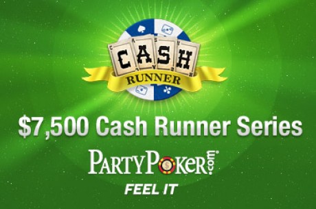 PartyPoker $7,500 Cash Runner Freeroll Series Begins with Two Deposit Only Freerolls