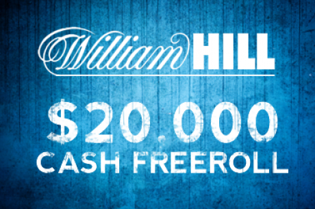 Não Perca o PokerNews $20,000 Payday Freeroll no William Hill Poker deste Domingo