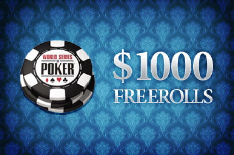 $1,000 Freeroll on WSOP.com Exclusive to UK Players