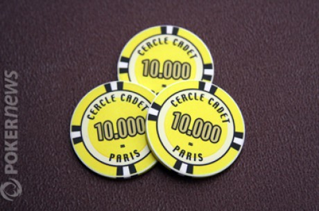 Cercle Cadet, organise un tournoi de poker live Deepstack à 300€ (30.000€ garantis) le samedi 9 octobre 2010.