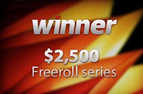 Winner Poker $2,500 Freeroll Series - Apenas 10 pontos para se qualificar!