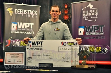Casino Marrakech : Homann champion WPT 2010 (244.508€)