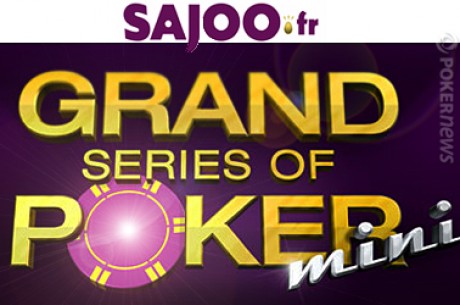 Sajoo Poker : derniers tournois MiniGSOP ce week-end