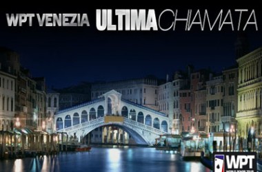 WPT Venezia: Ultima Chiamata! PartyPoker.it Regala Pacchetti da 5.000 Euro per il WPT