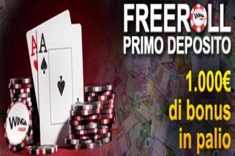 1.000€ Freeroll di Winga Poker