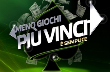 "Meno Giochi Più Vinci" - Premi da Capogiro su PartyPoker.it