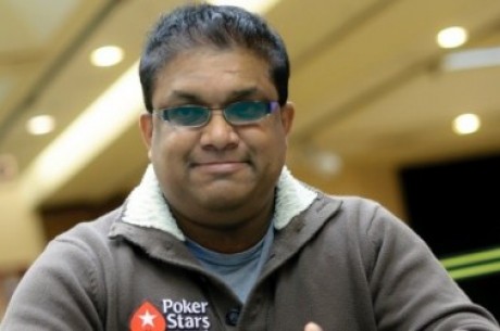 Victor Ramdin analyse l'un de ses bluffs au Big Event