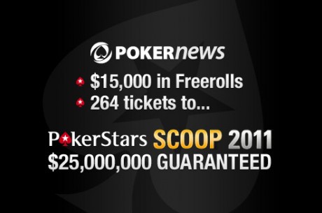 Last Chance to Qualify for $15,000 in SCOOP Freerolls