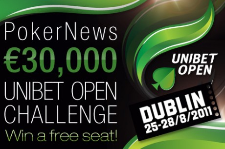 €30,000 in Unibet Open Freerolls Next Stop: Dublin