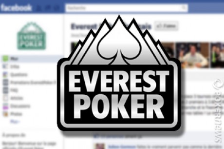 Everest Poker : Tournois spécial Facebook du 2 au 4 juin